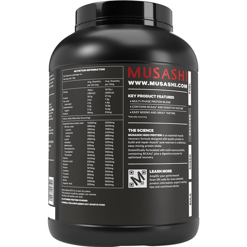 Musashi High Protein Chocolate 2kg