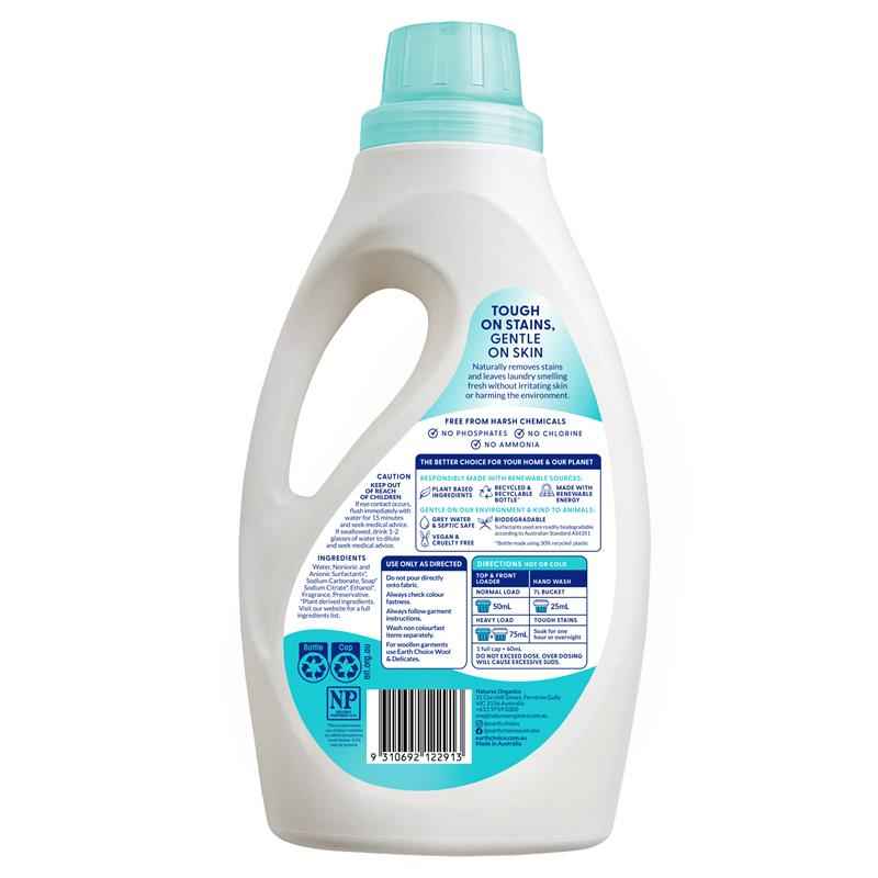 Earth Choice Laundry Liquid Ultra Concentrate Sensitive 1 Litre