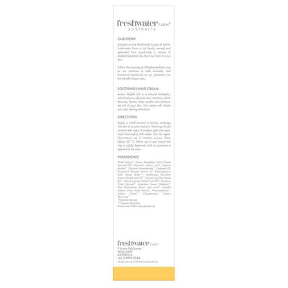 Freshwater Farm Lemon Myrtle + Manuka Honey Hand Cream 100ml