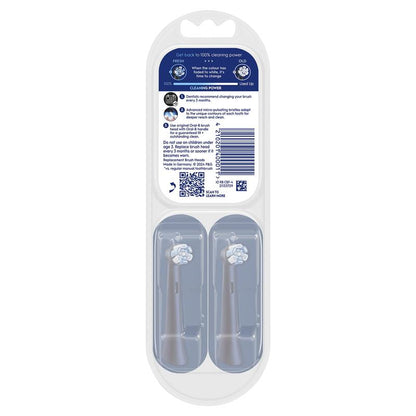 Oral B Power Toothbrush iO Advanced Clean Refills Black 4 Pack