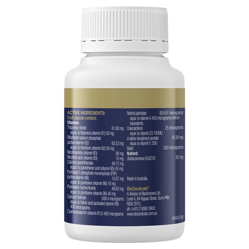 Bioceuticals Mega B Q10 60 Capsules