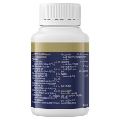 Bioceuticals Mega B Q10 60 Capsules
