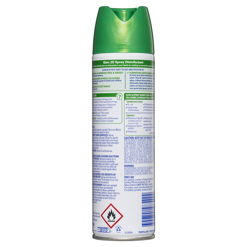 Glen 20 Spray Disinfectant Country Scent 175g