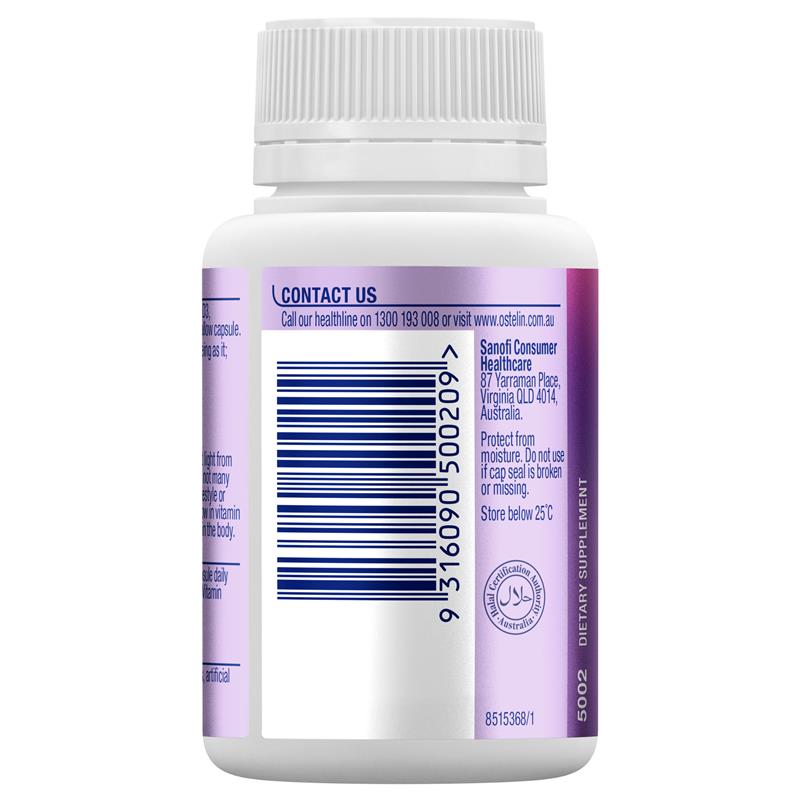 Ostelin Vitamin D3 1000IU 130 Capsules