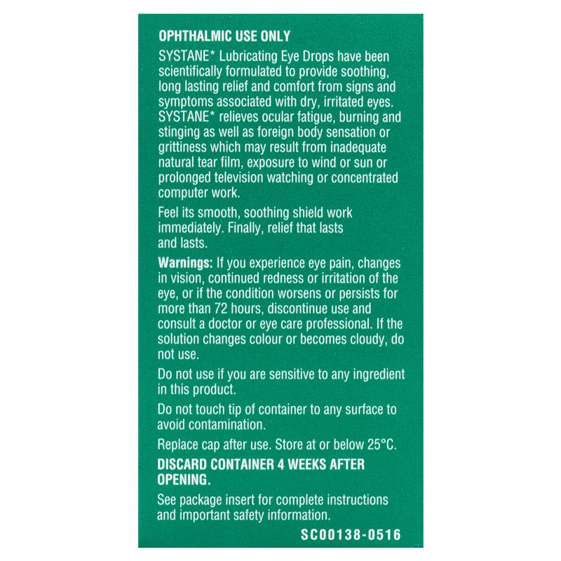 Systane Lubricating Eye Drops 15ml - GimmeNow