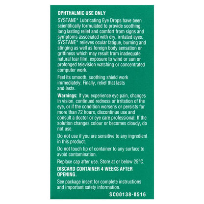 Systane Lubricating Eye Drops 15ml - GimmeNow