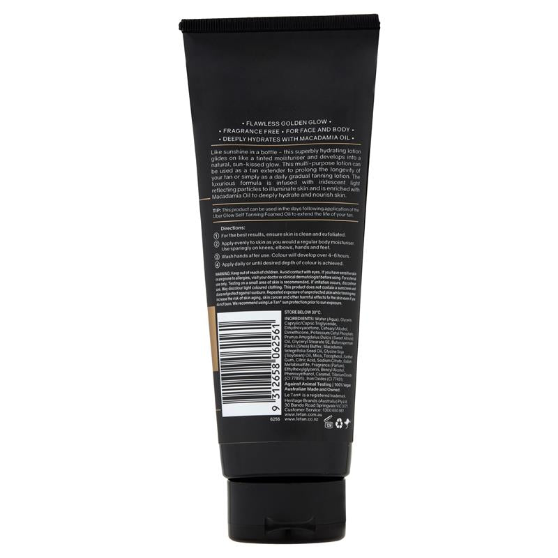 Le Tan Gold Glow Gradual 250ml