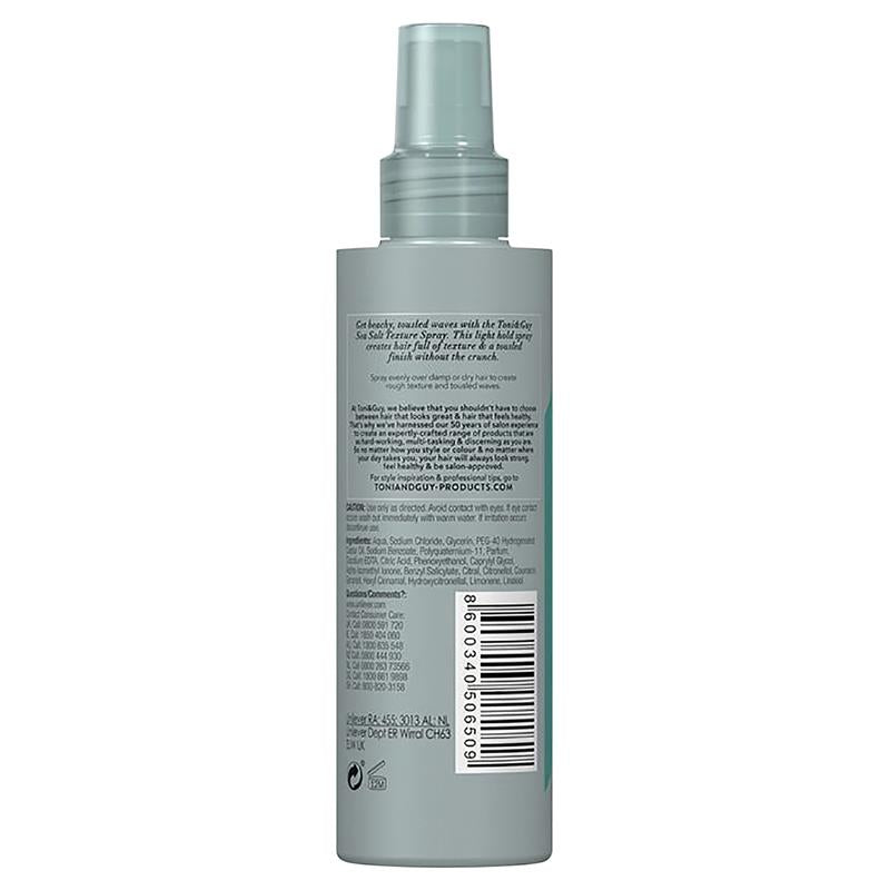 Toni & Guy Casual Sea Salt Texturising Spray 200ml - GimmeNow