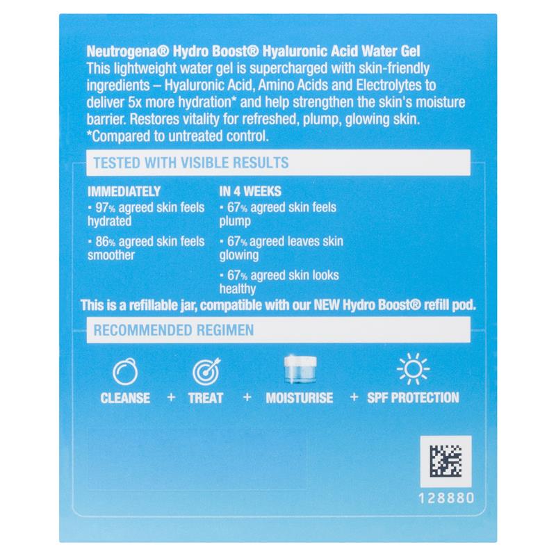 Neutrogena Hydro Boost Hyaluronic Acid Water Gel Moisturiser 50g