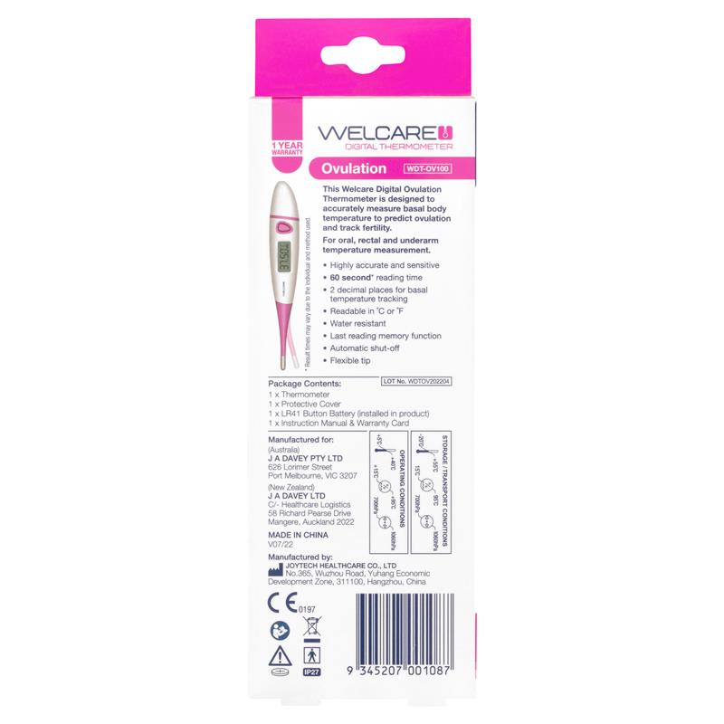 Welcare Digital Ovulation Thermometer