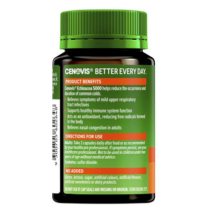 Cenovis Echinacea 5000 60 Capsules - GimmeNow