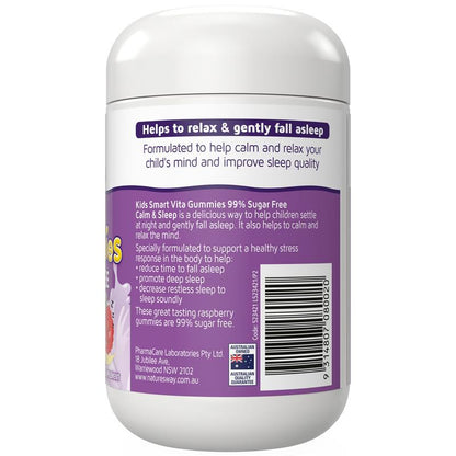 Nature's Way Kids Smart Vita Gummies Sugar Free Calm & Sleep 50 Gummies