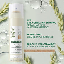 Klorane Dry Shampoo With Oat & Ceramide Dark Hair 250ml - GimmeNow