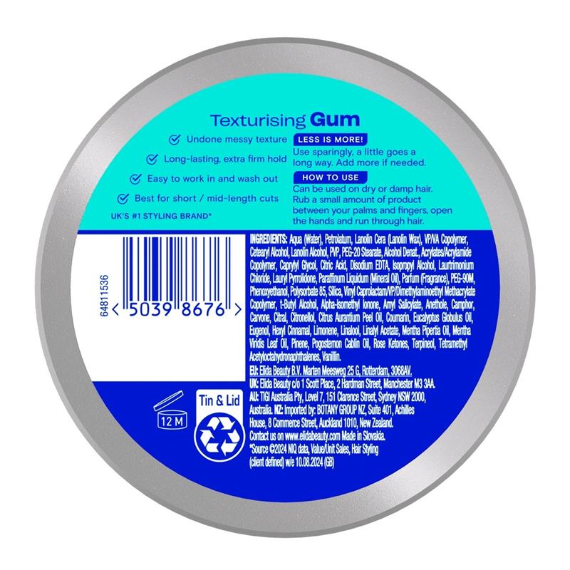 Vo5 Hair Gel Texturizing Gum 75mL