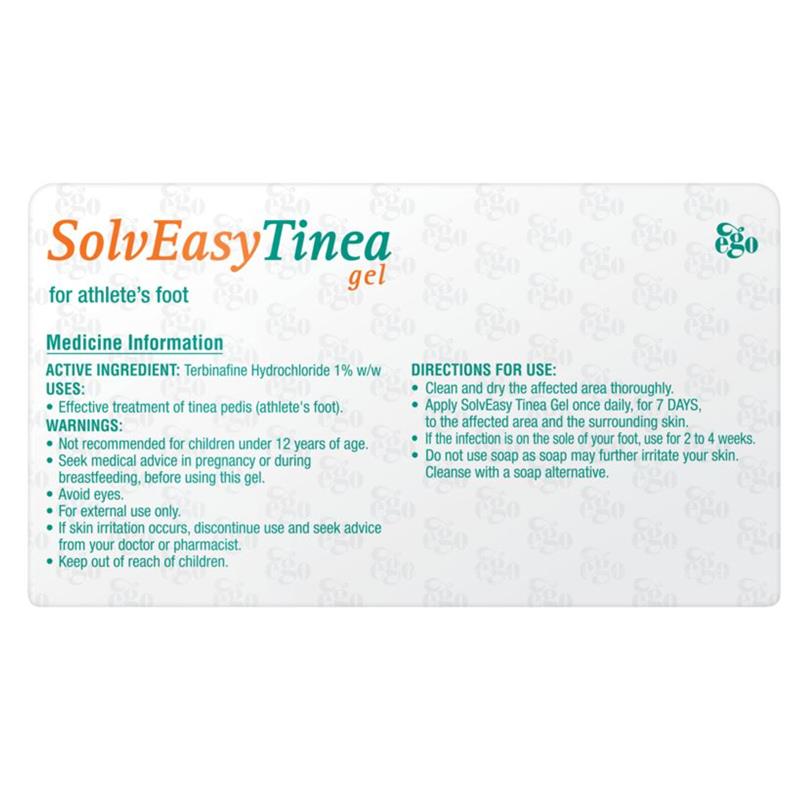 Solveasy Tinea Gel For Athlete's Foot 30g