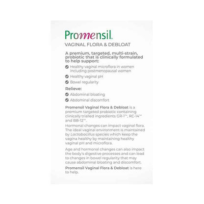 Promensil Vaginal Flora & Debloat 30 Capsules