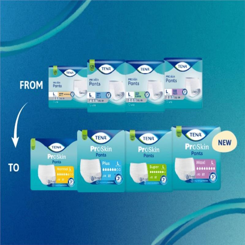 TENA Pant Proskin Super Large 12 Pack
