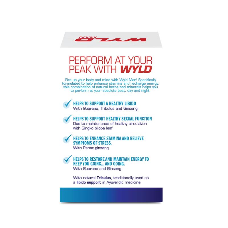 Wyld For Men 60 Tablets - GimmeNow
