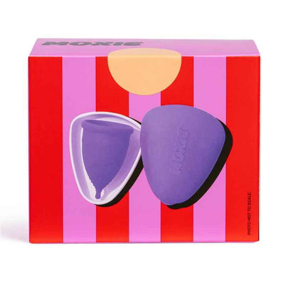 Moxie Menstrual Cup with Purse-worthy Pod Regular