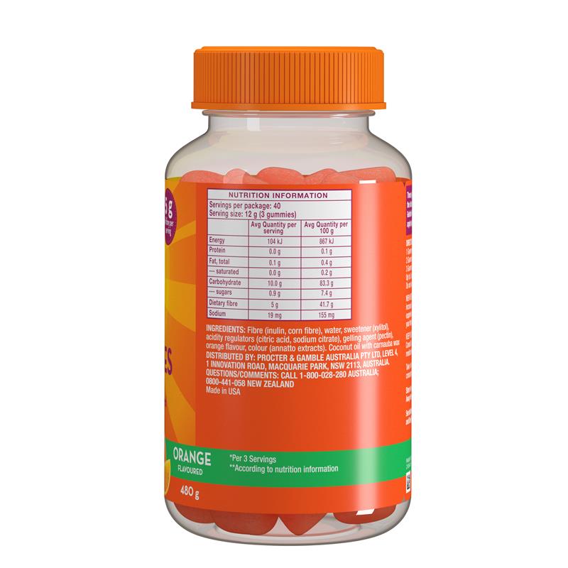 Metamucil Fibre Gummies 120 Pack