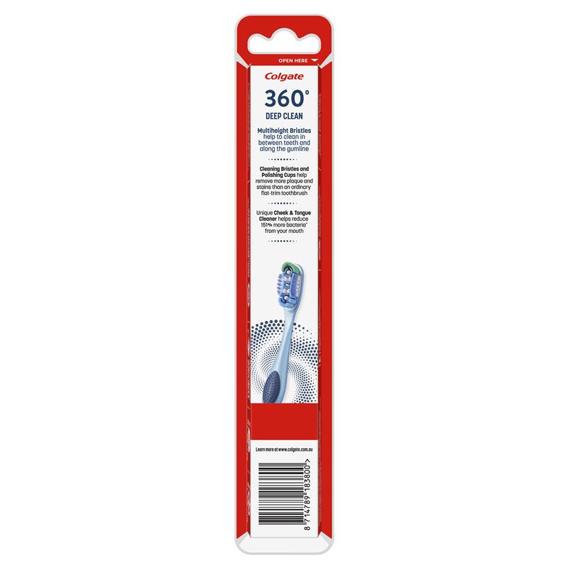 Colgate Toothbrush 360 Deep Clean Medium