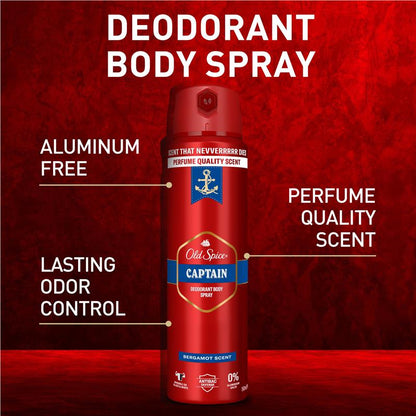 Old Spice Captain Deodorant Body Spray 150ml