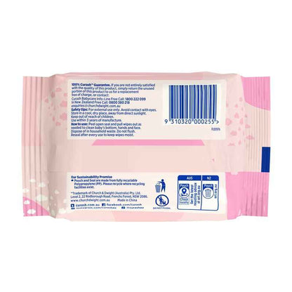 Curash Babycare Fragrance Free Wipes 20