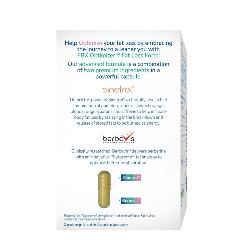 FBX Optimizer Fat Loss Forte 60 Capsules