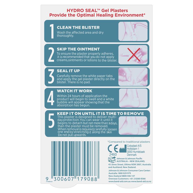 Band-Aid Advanced Healing Hydro Seal Blister Block 4 Pack