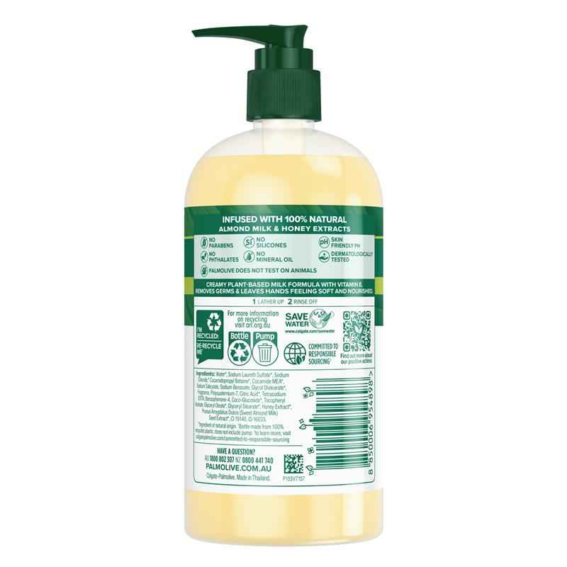 Palmolive Naturals Softwash Hand Wash Milk & Honey 500ml