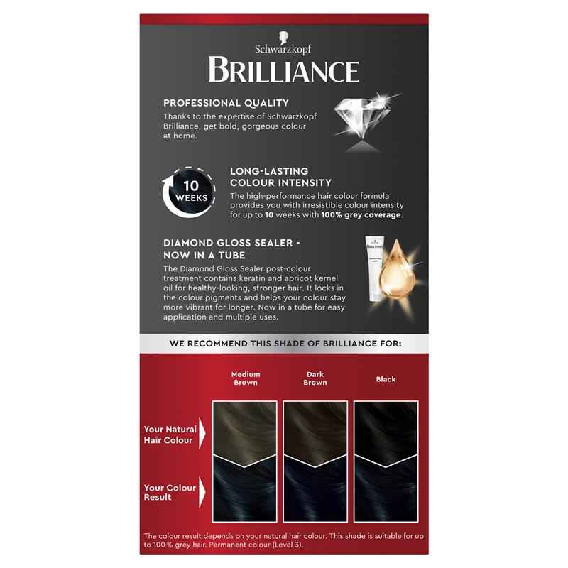 Schwarzkopf Brilliance 91 Blue Black New