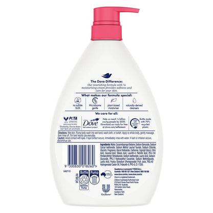 Dove Essential Care Fruity Nourish Body Wash 1 Litre