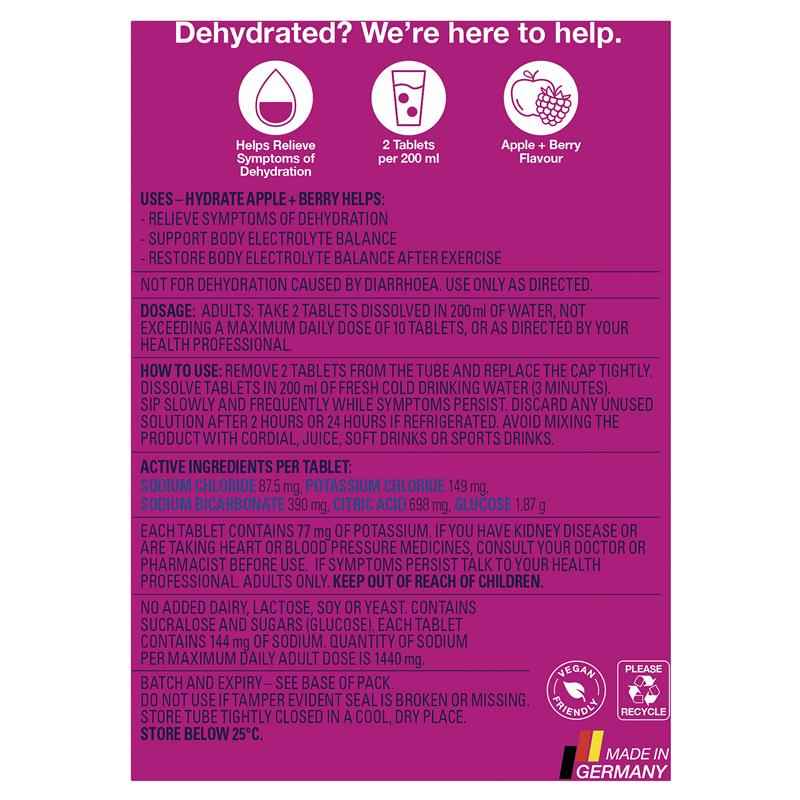 Voost Hydrate Apple + Berry Effervescent Tablets 60 Pack Exclusive Size