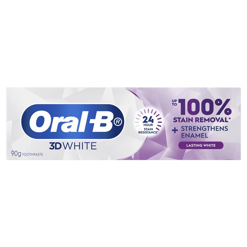 Oral B Toothpaste 3D White Enamel Strong 90g