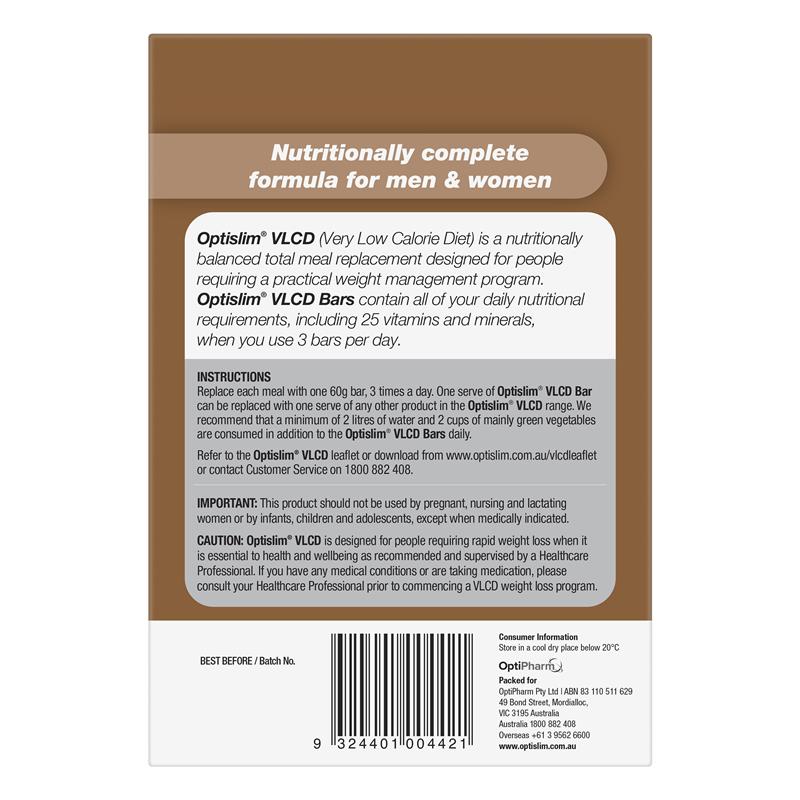 OptiSlim VLCD Bar Choc Fudge 5