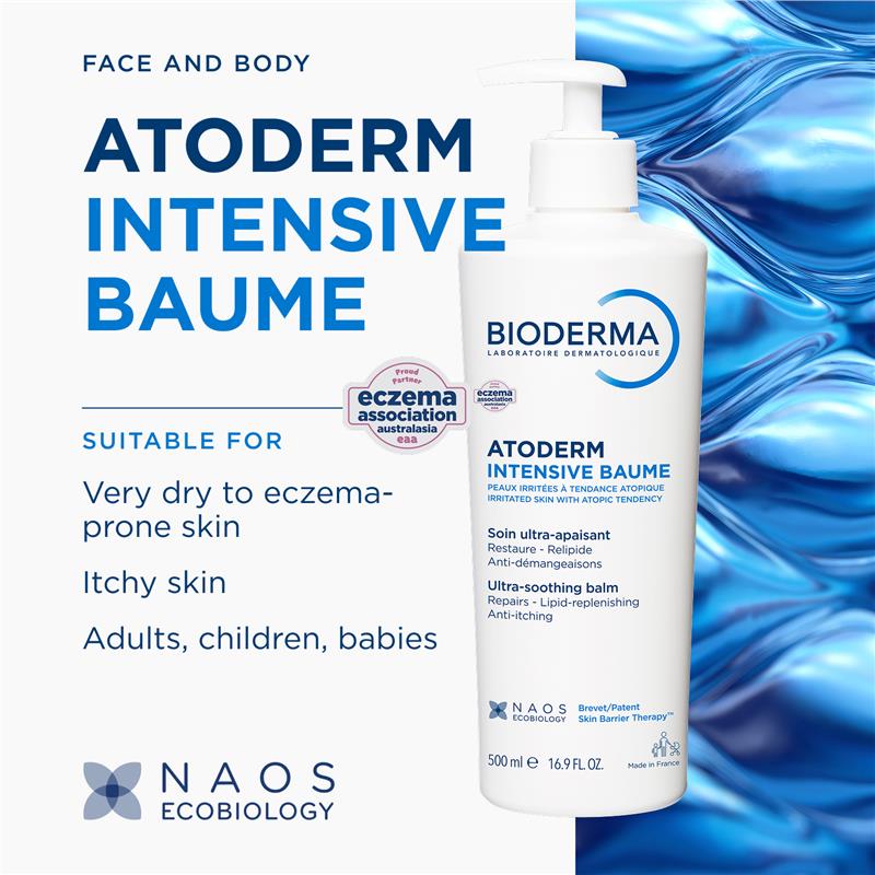 Bioderma Atoderm Intensive Baume Barrier-replenishing Moisturiser  500ml