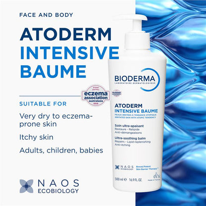 Bioderma Atoderm Intensive Baume Barrier-replenishing Moisturiser  500ml