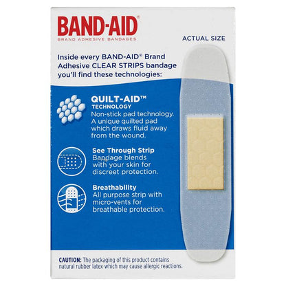 Band-Aid Clear Strips 40 Pack - GimmeNow