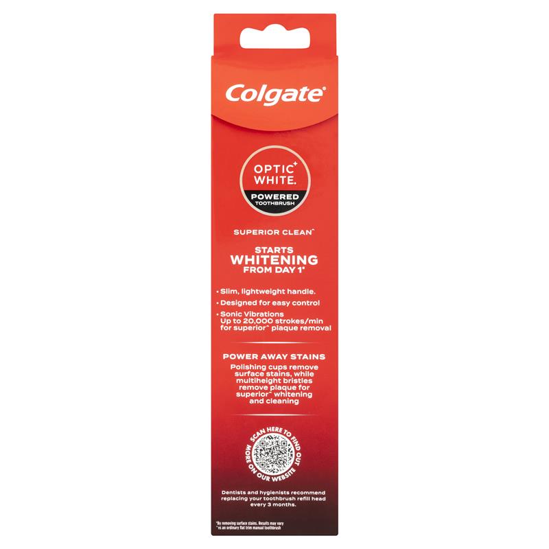 Colgate Optic White Power Toothbrush Soft