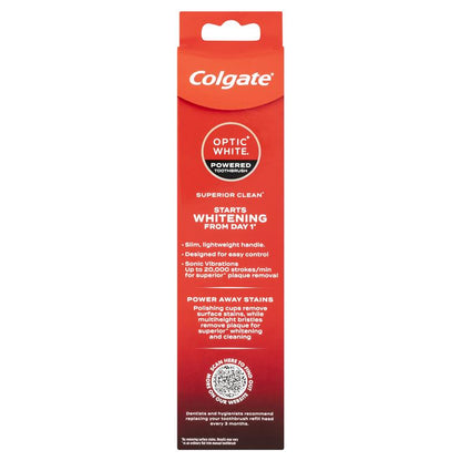 Colgate Optic White Power Toothbrush Soft
