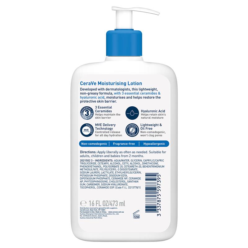 CeraVe Daily Moisturising Lotion 473ml - GimmeNow