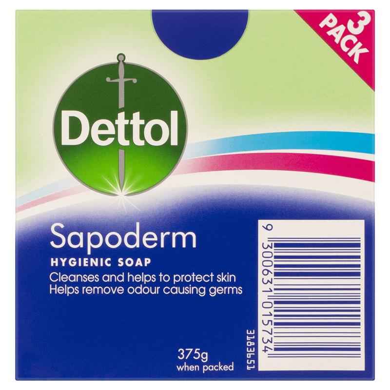 Dettol Hygienic Antibacterial Sapoderm Soap for Acne and Oily Skin