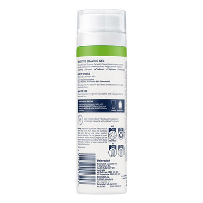 NIVEA MEN Sensitive Shaving Gel Instant Protection 200ml