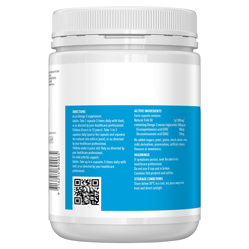 Healthy Care Fish Oil 1000mg Omega 3 400 Capsules