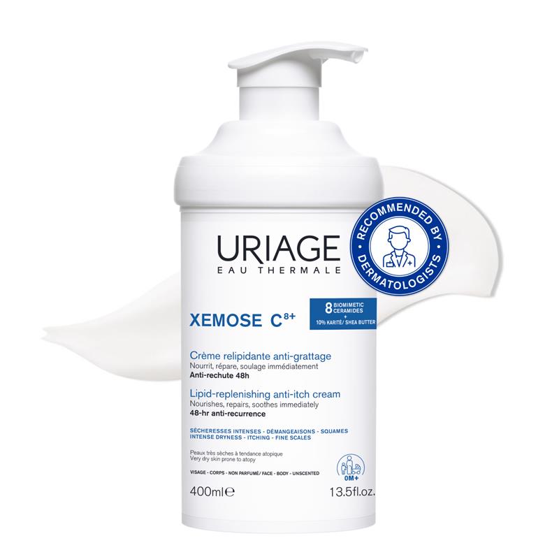 Uriage Eau Thermale Xemose Lipid-Replenishing Anti-Irritation Cream 400ml