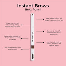 MCoBeauty Instant Brows Retractable Brow Pencil Medium/Dark