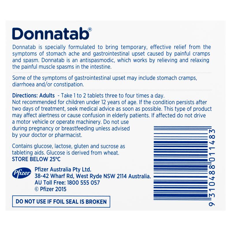 Donnatab Tablets 25