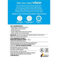 Voost Magnesium Effervescent 60 Pack Exclusive Size