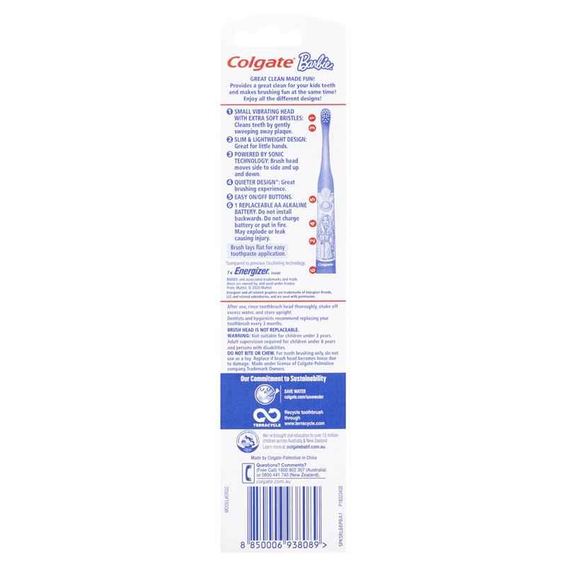 Kids Sonic Battery Toothbrush, Ages 3+