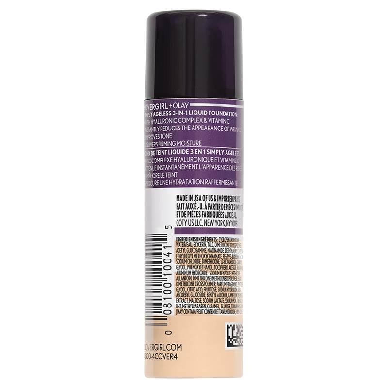 Covergirl Olay Simply Ageless 3in1 Liquid Foundation Medium Beige